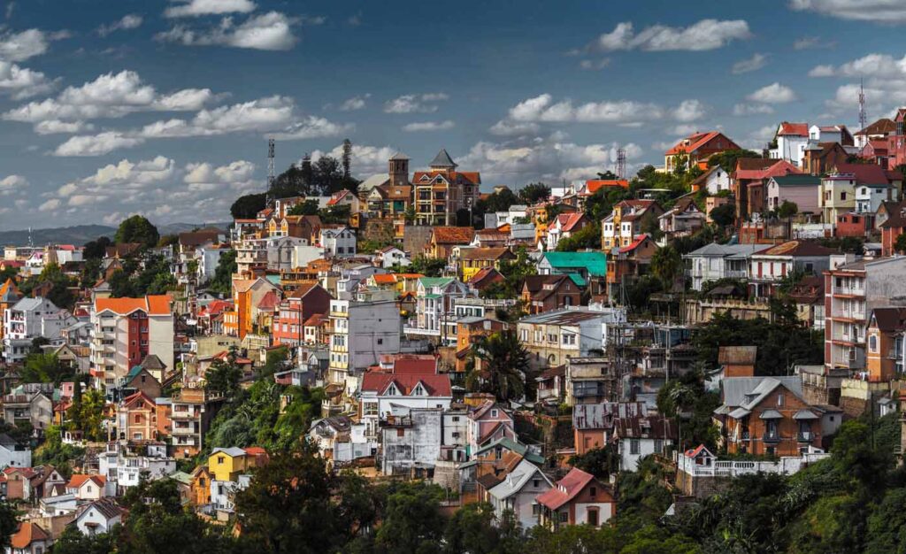 Antananarivo la capitale de madagascar